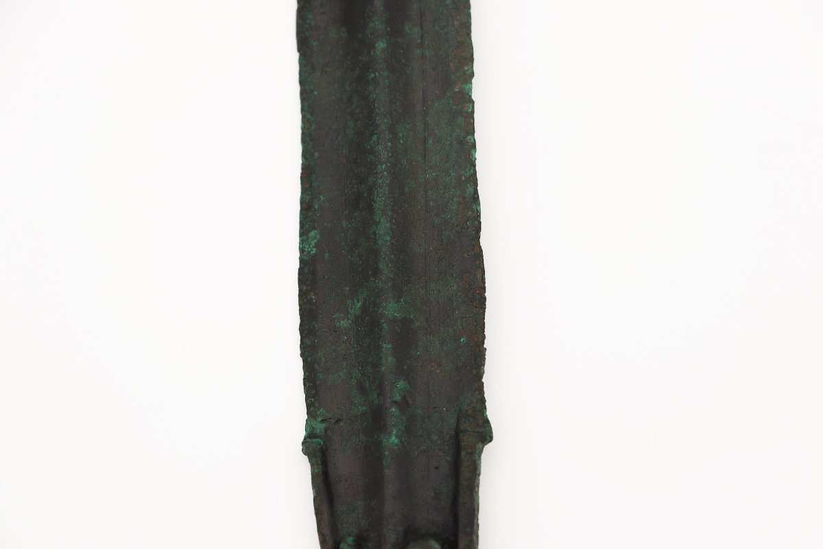 Bronze Age, Genuine Ancient Bronze Knife, 2nd Millennium Bce-photo-6