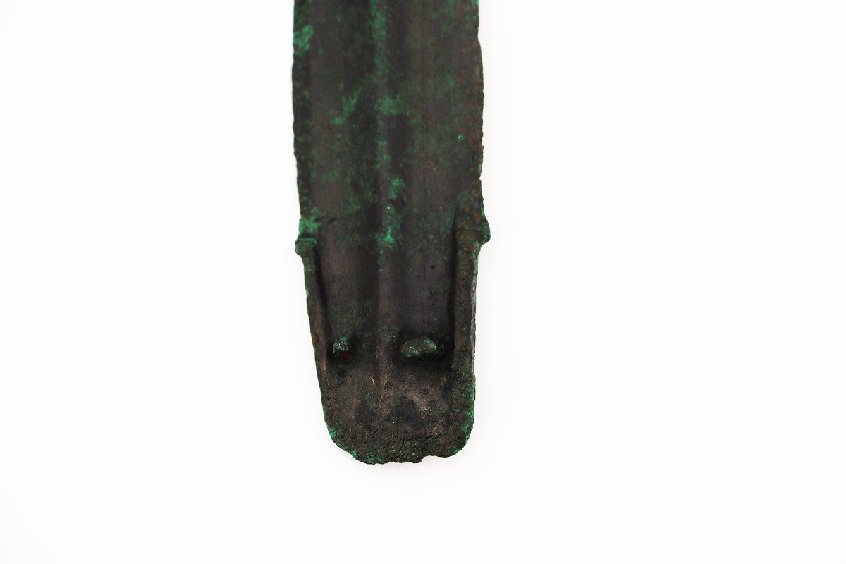 Bronze Age, Genuine Ancient Bronze Knife, 2nd Millennium Bce-photo-7