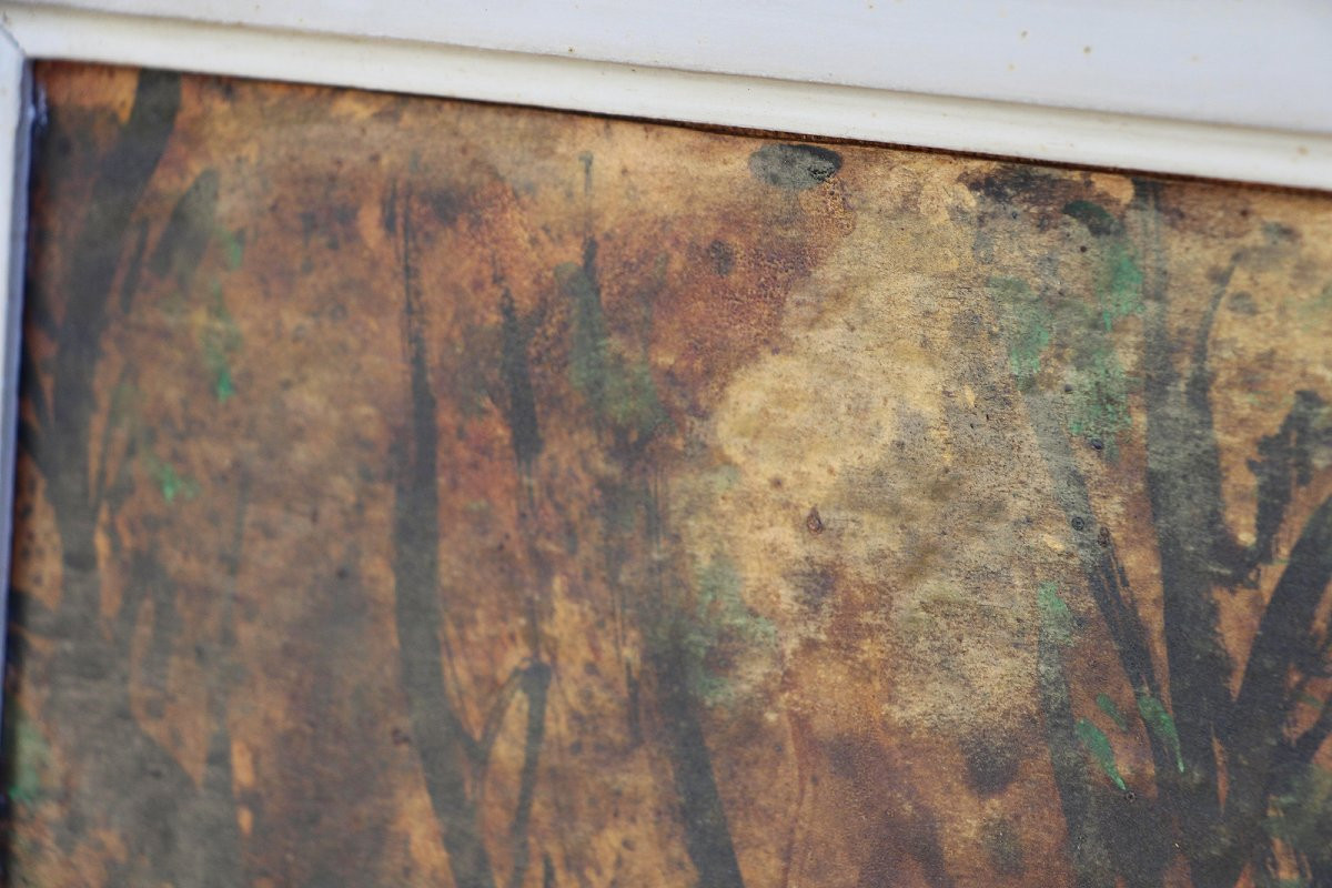 Paul Permeke (1918-1990) Mixed Media On Paper, Belgian Expressionist Painter-photo-4