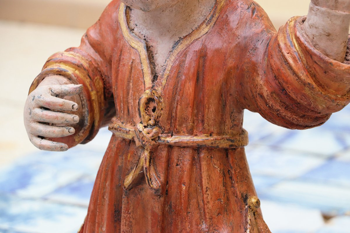 Enfant Jésus indo-portugais, XVIIe siècle-photo-3