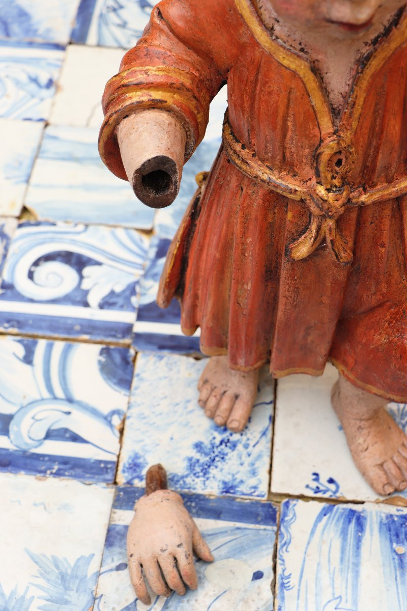 Enfant Jésus indo-portugais, XVIIe siècle-photo-7