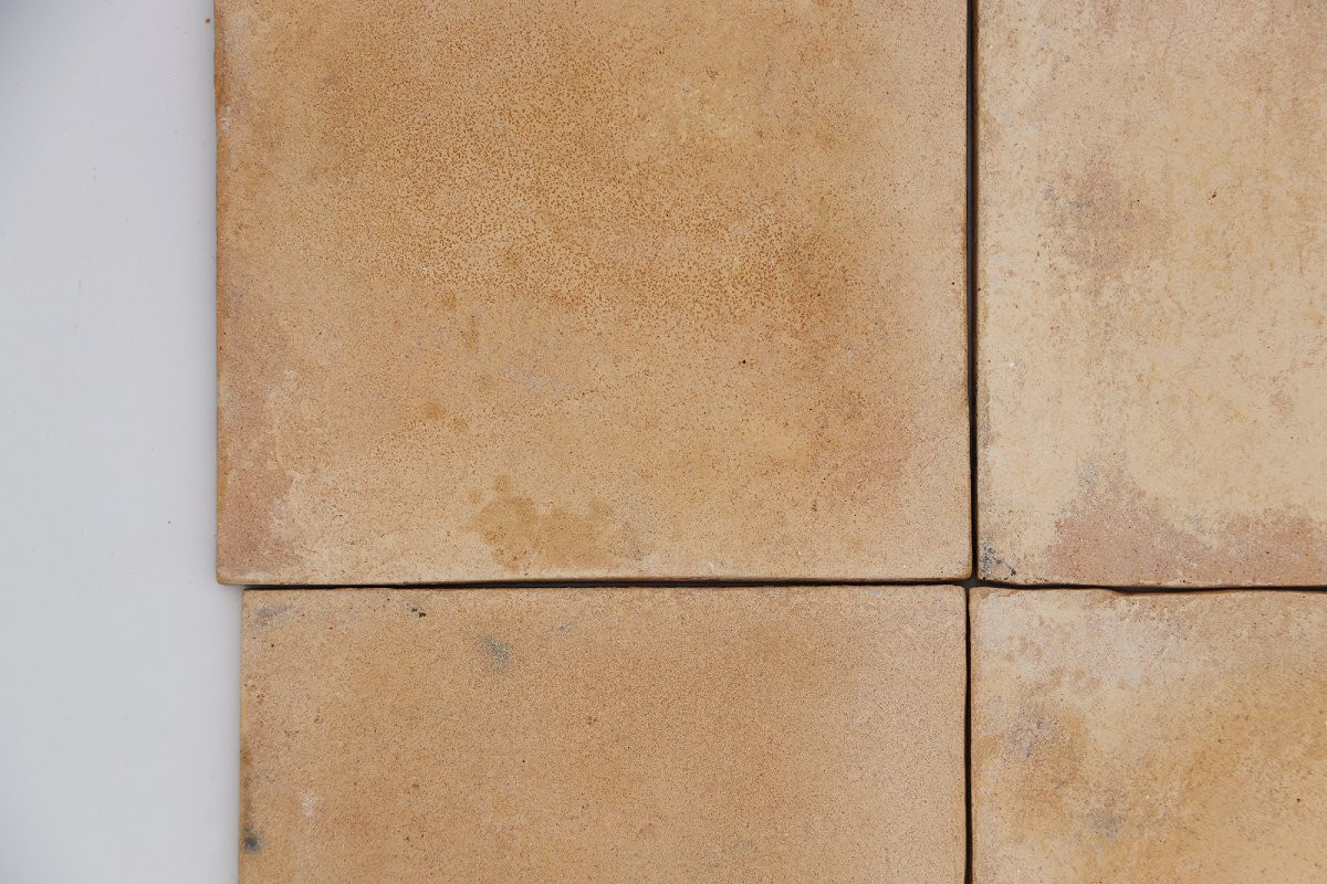 19th Century Set Of Four Baroque Tiles Blue & White, Portuguese-photo-5