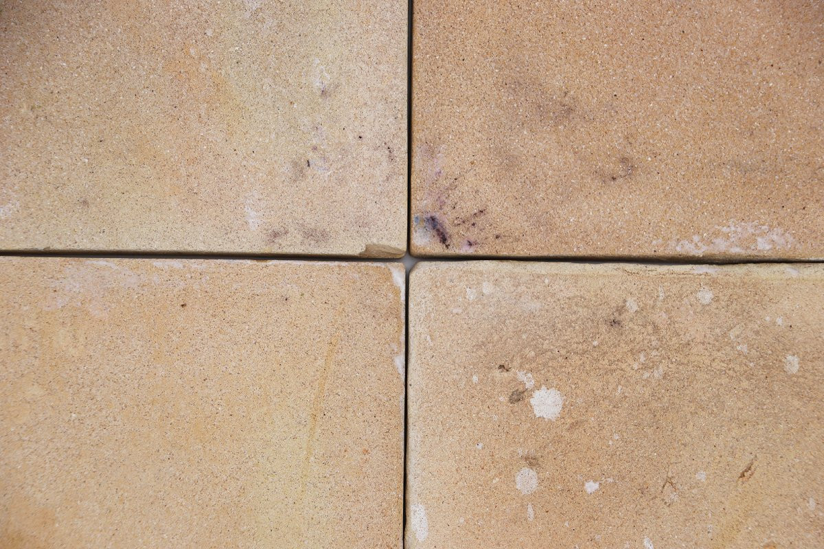 19th Century Set Of Four Floral Tiles, Portuguese Baroque-photo-8