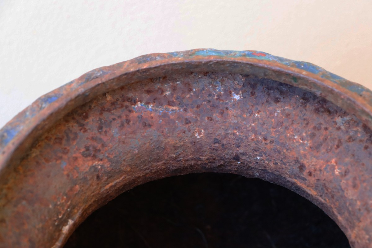 Jardinière française du XIXe siècle en fonte, probablement de Val d’Osne-photo-3