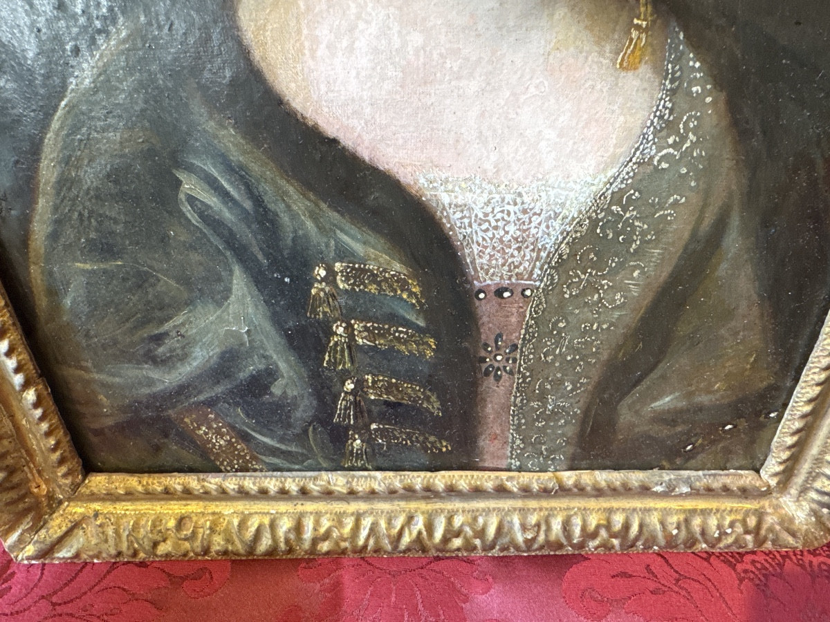 Painting By Anne Louise Bénédicte De Bourbon-condé, Daughter Of Louis XIV And Montespan  -photo-3