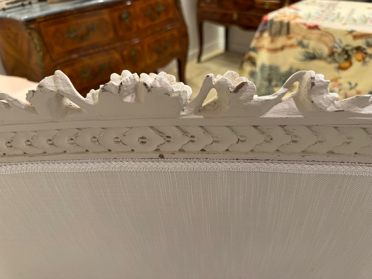 Canapé de milieu EP louis16 estampillé de Delaporte -photo-2