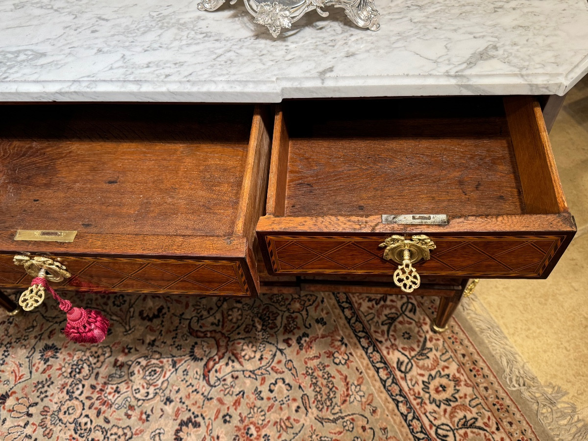 Louis XVI Period Chest Of Drawers-photo-2