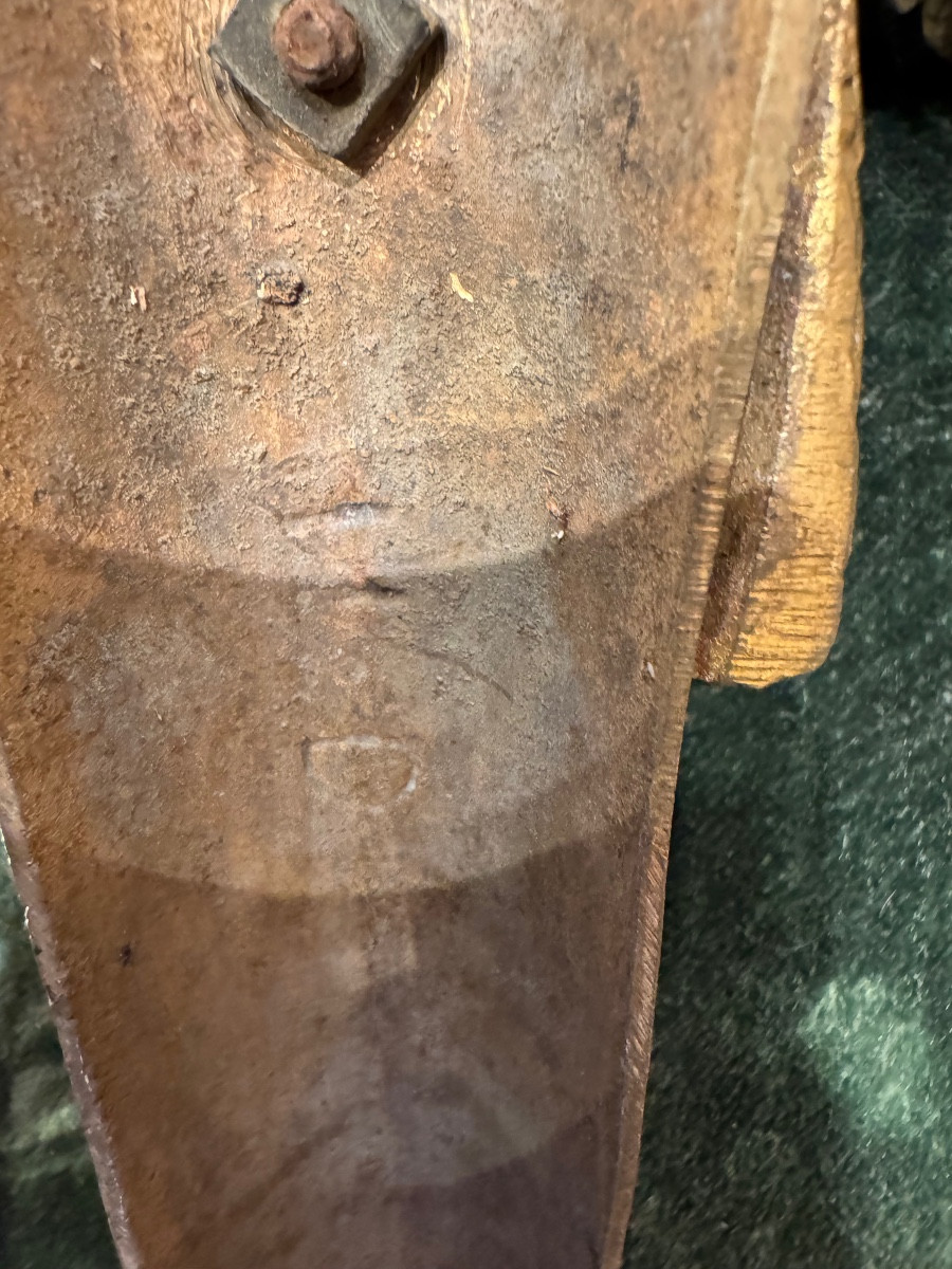 Paire d’appliques époque Louis XVIbronze doré au mercure-photo-1
