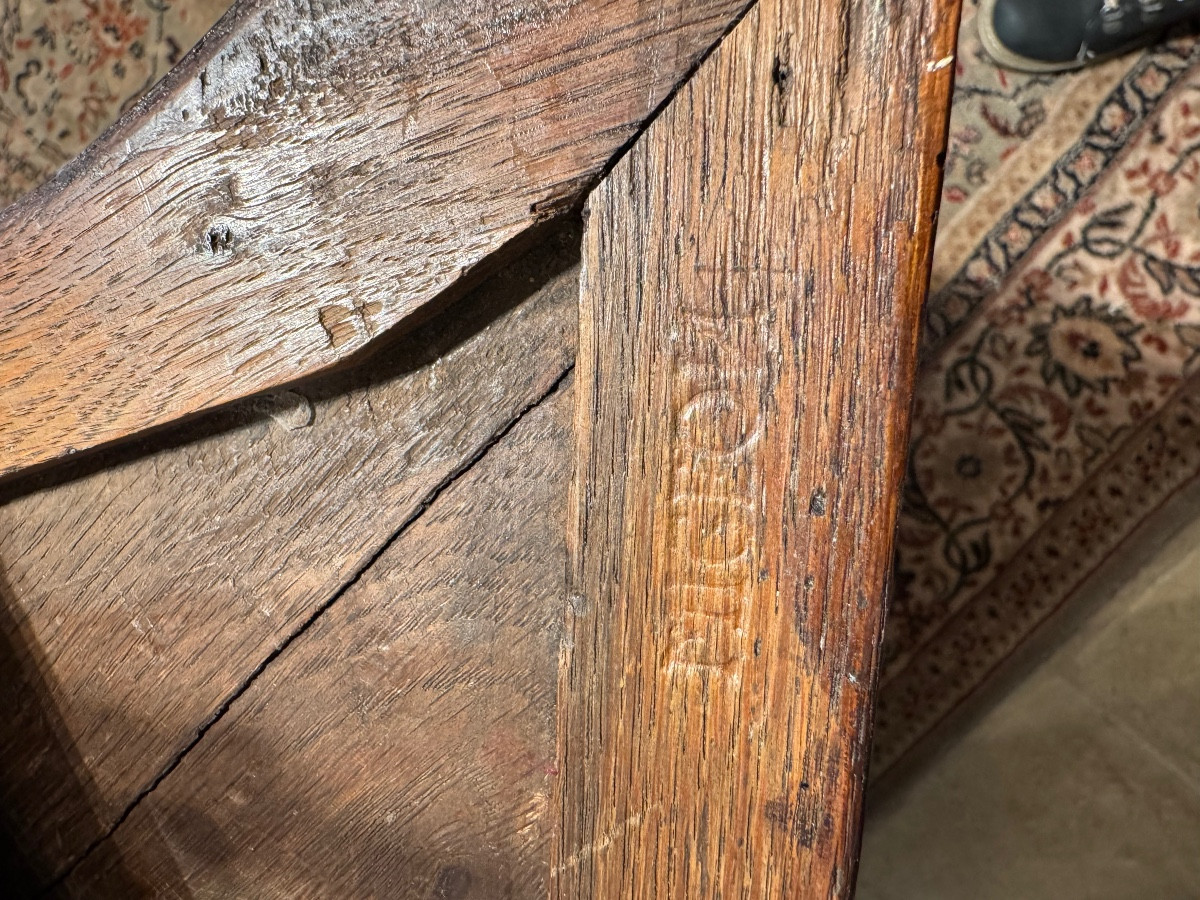 Louis XV Period Corner Cabinet With Marquetry In The Style Of The Queen's Wood, Stamped By Migeon-photo-3