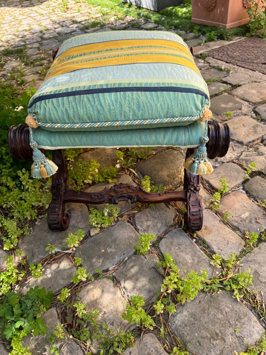 Mid-19th-century Louis XV-style Walnut Folding Chair -photo-4