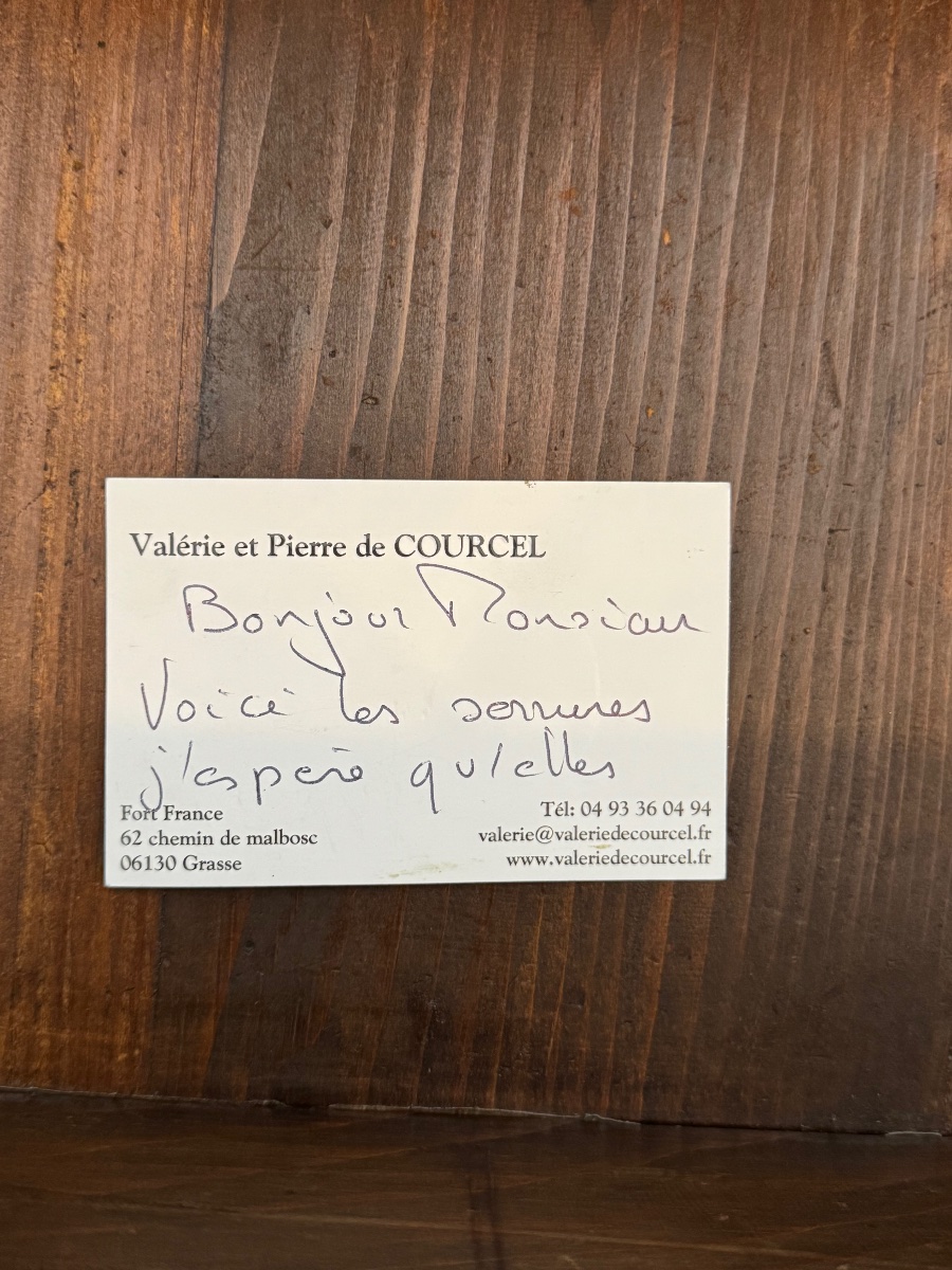 Commode d’époque Louis XIV en placage de poirier noirci à trois tiroirs -photo-5