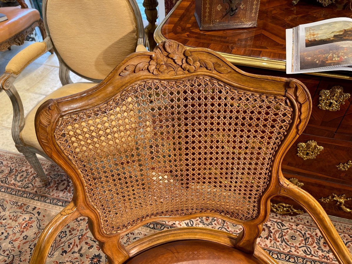 Fauteuil De Bureau Ep Louis XV 5Pieds -photo-7