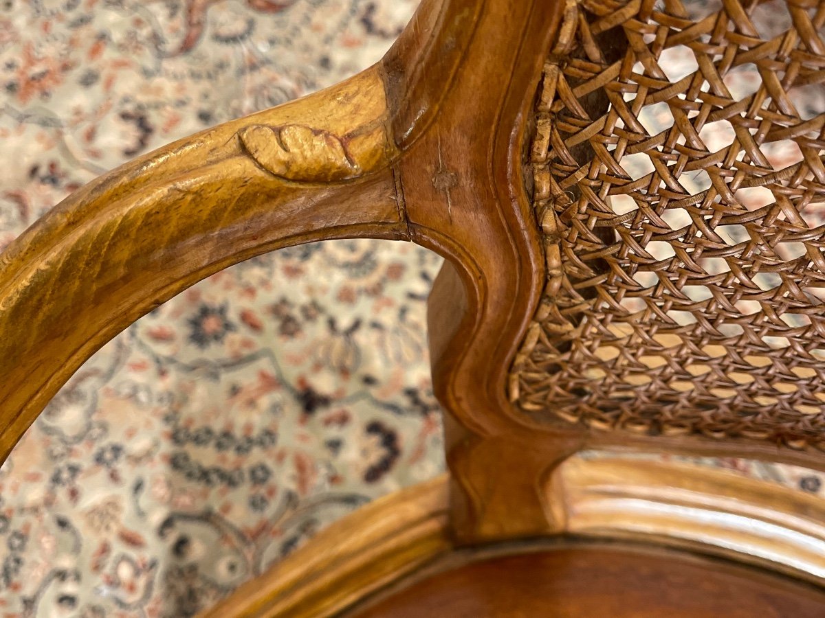Fauteuil De Bureau Ep Louis XV 5Pieds -photo-8