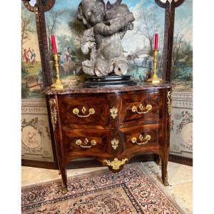 Commode With Four Drawers Stamped Ep Regence