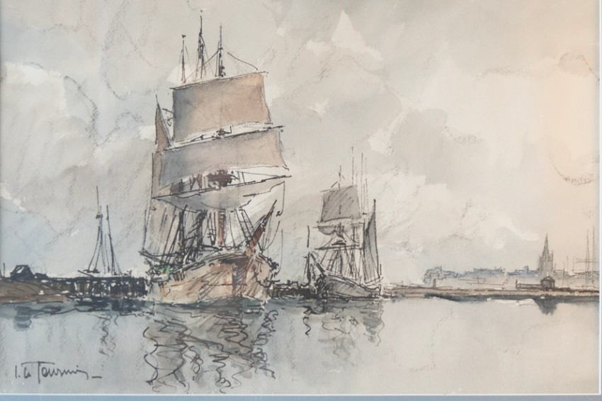 Marine, Jean Le Tournier (20th Century)-photo-1