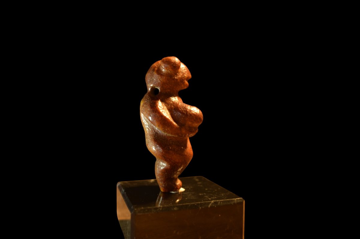 Neolithic Jade (nephrite) Statuette – Hongshan Culture (attributed)-photo-4