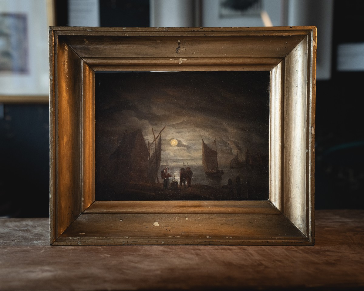 Marine In Chiaroscuro