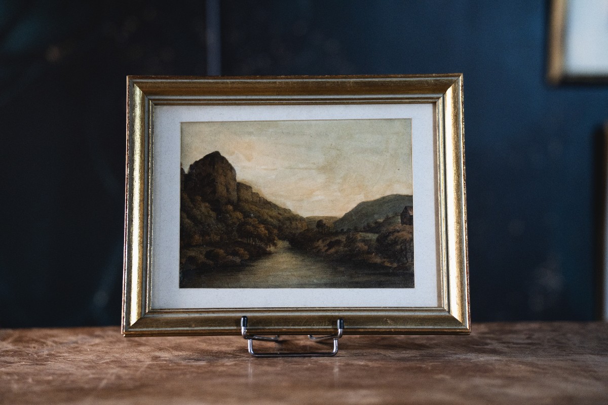 A View Of Matlock, Derbyshire – Francis Nicholson (1753-1844)