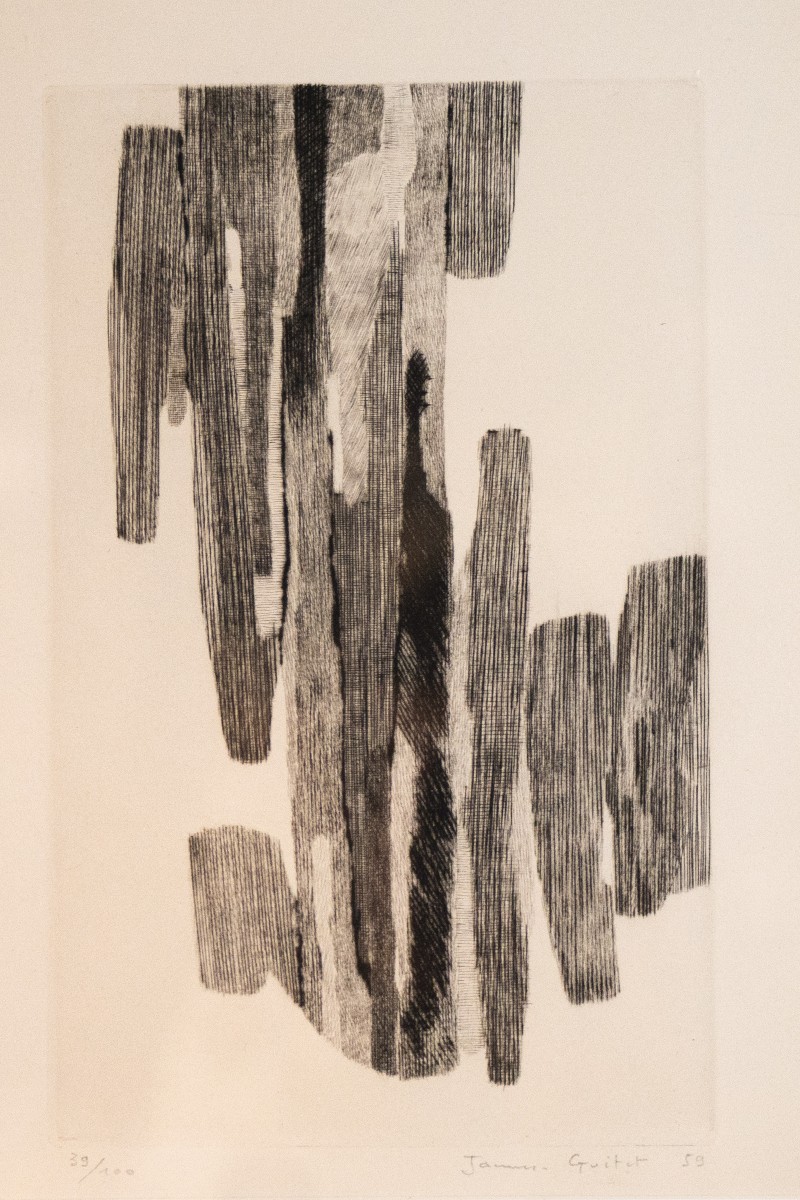 Abstract Composition – James Guitet (1925-2010)-photo-2