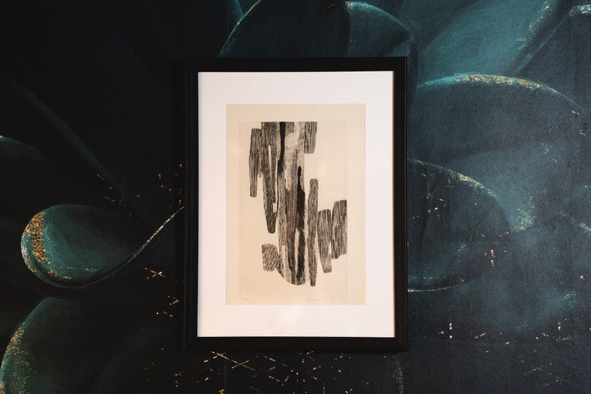 Abstract Composition – James Guitet (1925-2010)