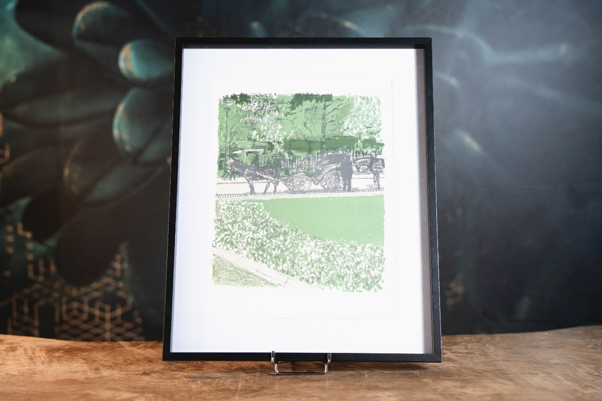 La Calèche dans le parc – Maurice Brianchon (1899-1979)