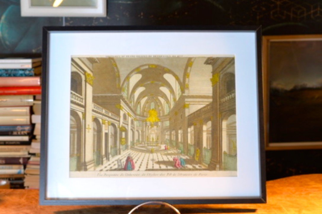 French Optical View - 18th Century -photo-2