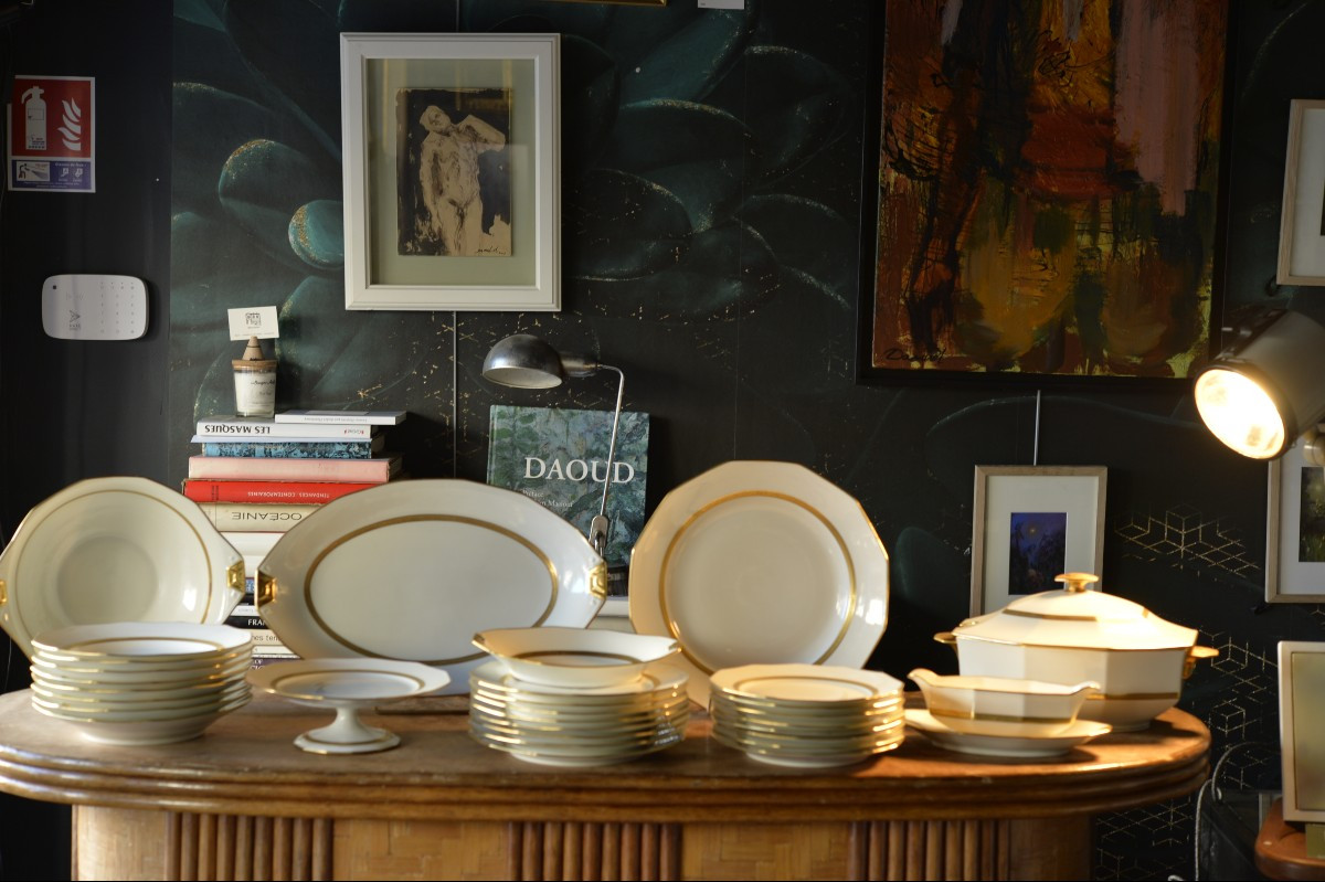 Service en porcelaine Legrand Limoges, circa 1930