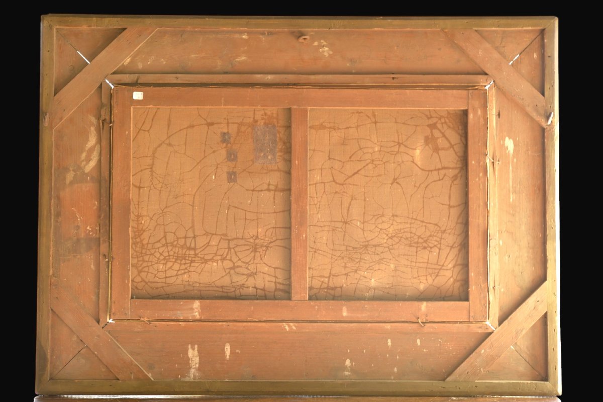 Paul Émile Raissiguier – Paysage animé, 1884-photo-3