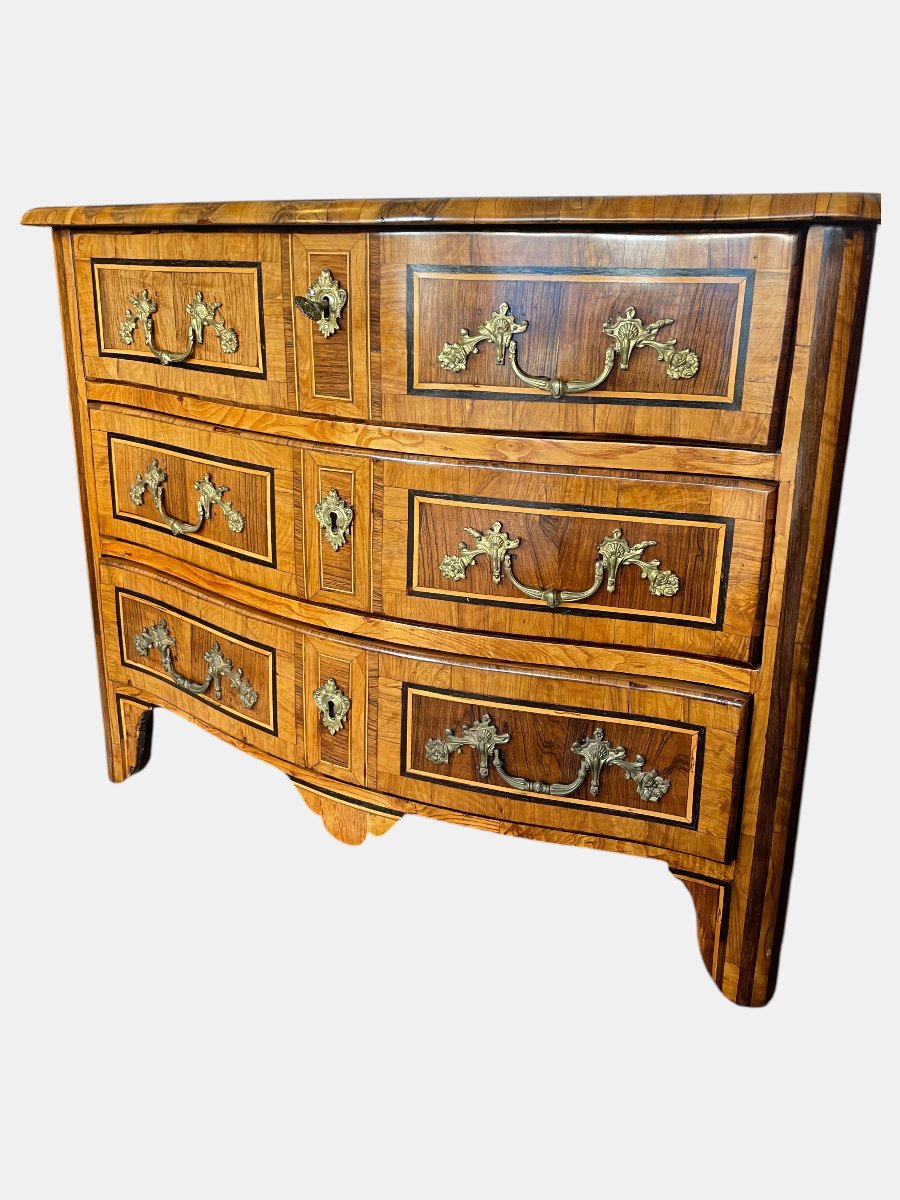 Dauphinoise Chest Of Drawers Attributed To The Hache Family, Louis XIV Period Circa 1710