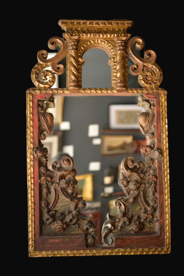 Miroir baroque Espagnol XVIIe