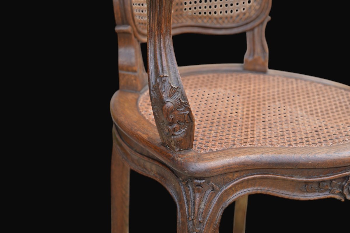 Fauteuil de bureau de style Louis XV-photo-1
