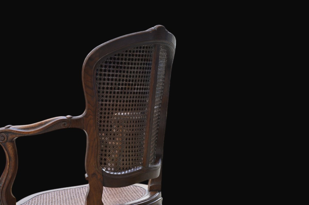 Fauteuil de bureau de style Louis XV-photo-5