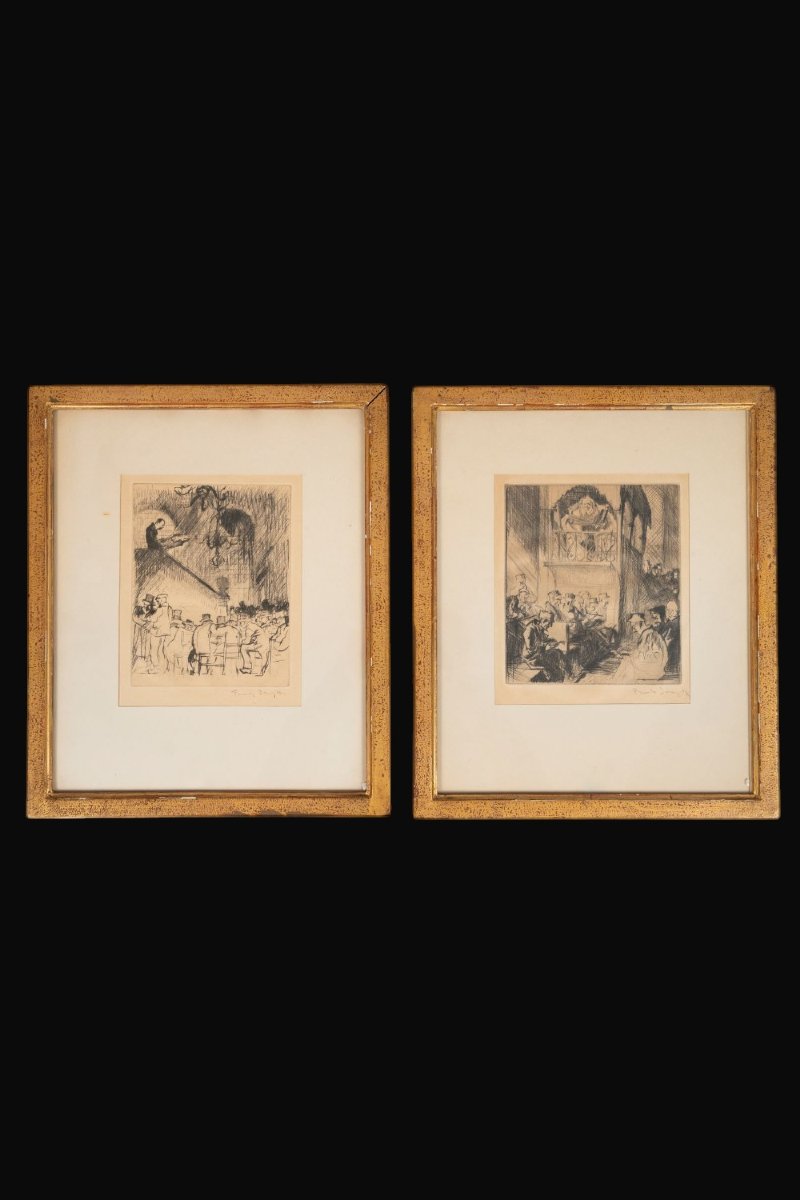 Frank Brangwyn (1867–1956) – A Pair Of Prints, 
