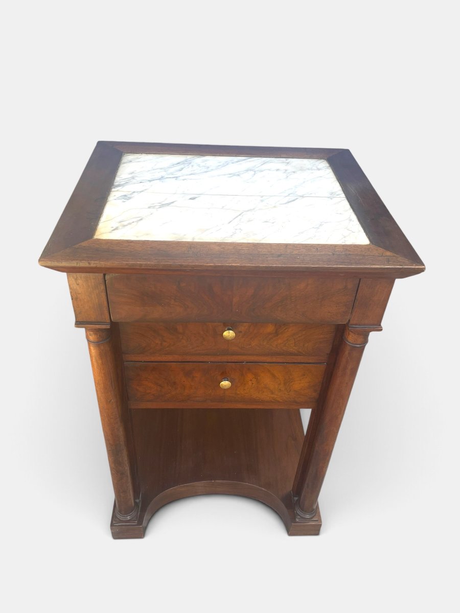 Petite table, desserte d’appoint d’époque Empire – début XIXe siècle