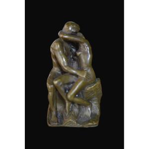 Couple enlacé - bronze