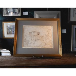 Anonymous, 19th Century - View Of Animated Rome