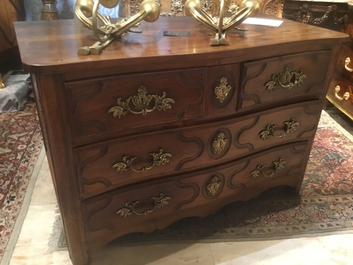 Commode Arbalète, époque Louis XIV