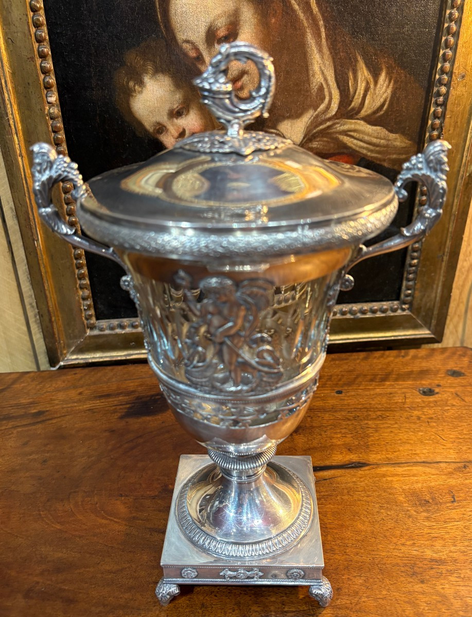 Solid Silver Cup, Minerva Hallmark