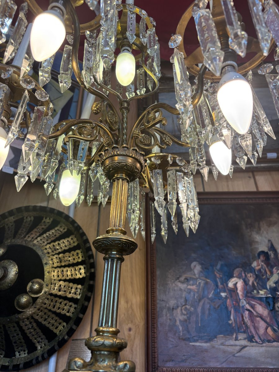 Large Candelabra, 19th Century -photo-6