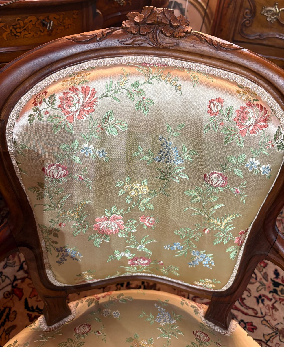 Fauteuil à la Reine, 19ième siècle -photo-2