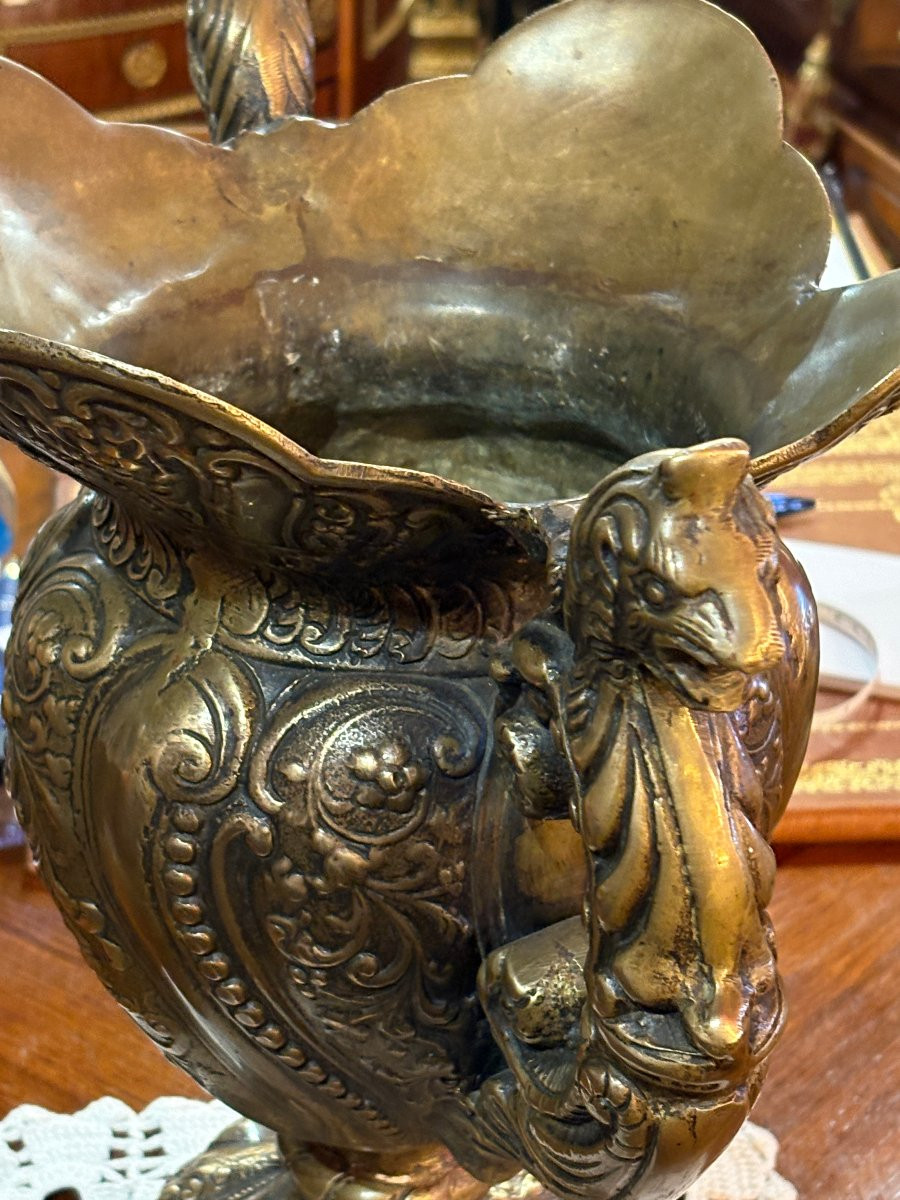 Coupe en Bronze, 18ième siècle-photo-1