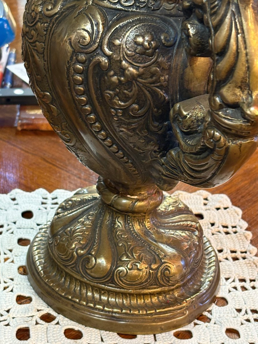 Coupe en Bronze, 18ième siècle-photo-2