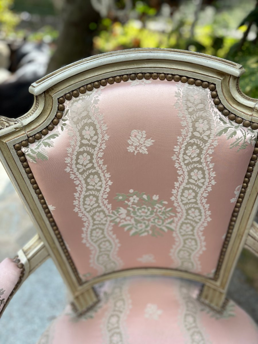 Pair Of 19th Century Armchairs-photo-3