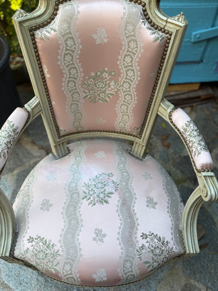 Pair Of 19th Century Armchairs-photo-4