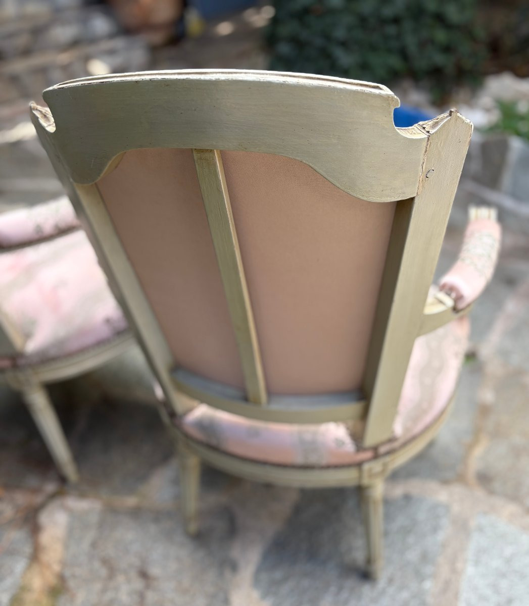 Pair Of 19th Century Armchairs-photo-1