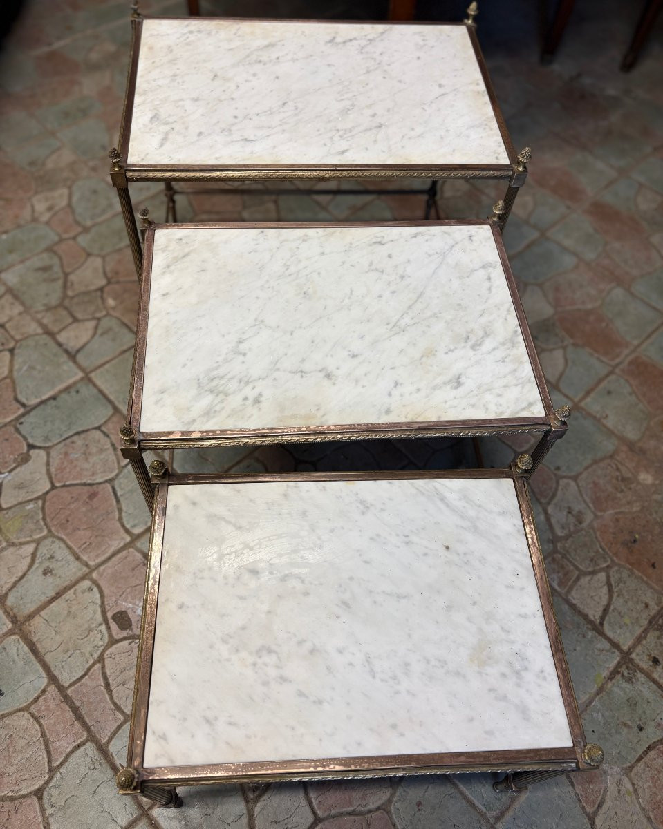 Set Of 3 Nesting Tables -photo-3