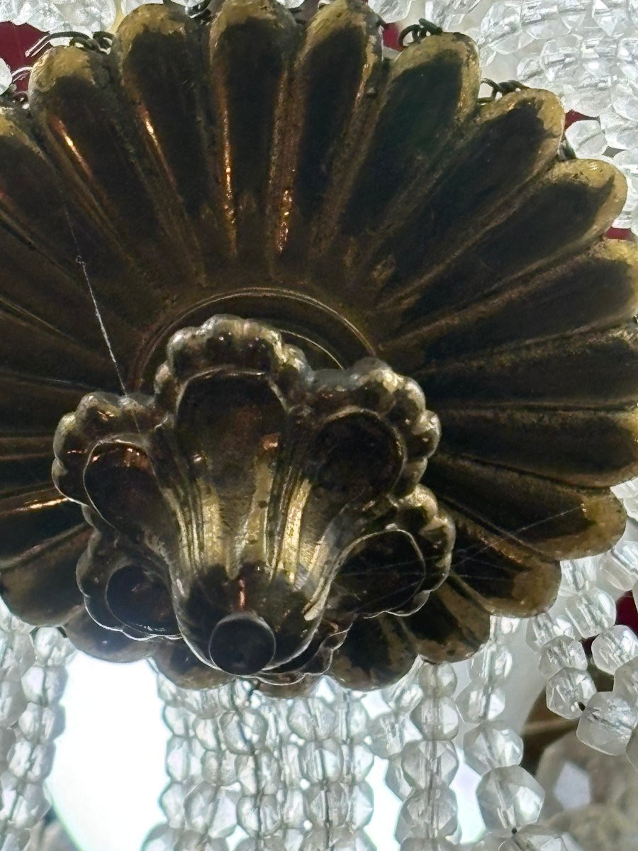 20th Century Basket Chandelier-photo-4