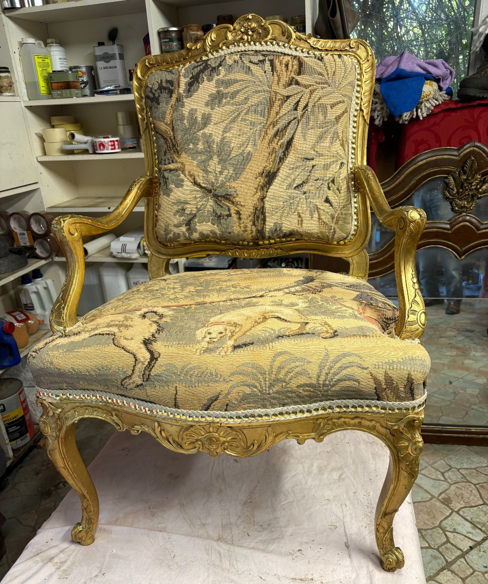 Fauteuil à la Reine 19ième siècle