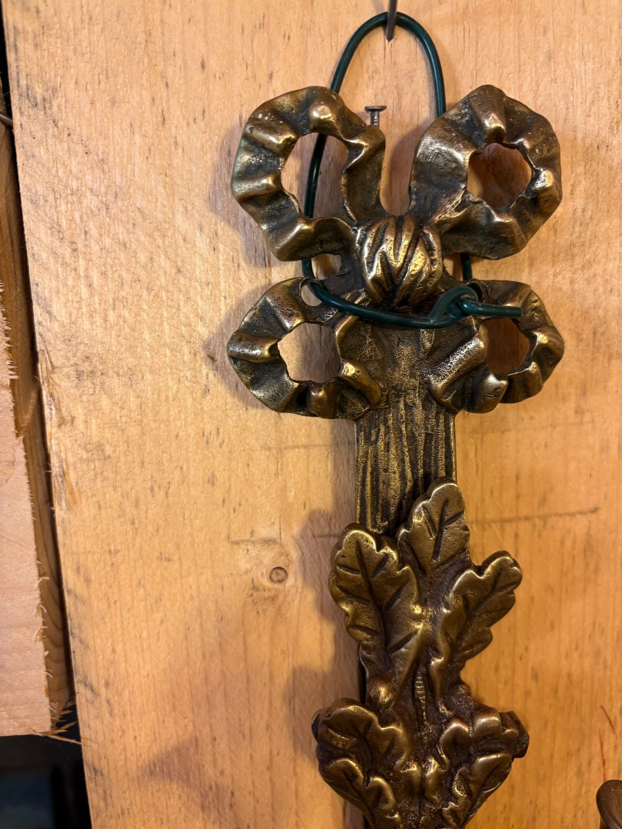 Candleholders Early 20th Century, Electrified.-photo-4