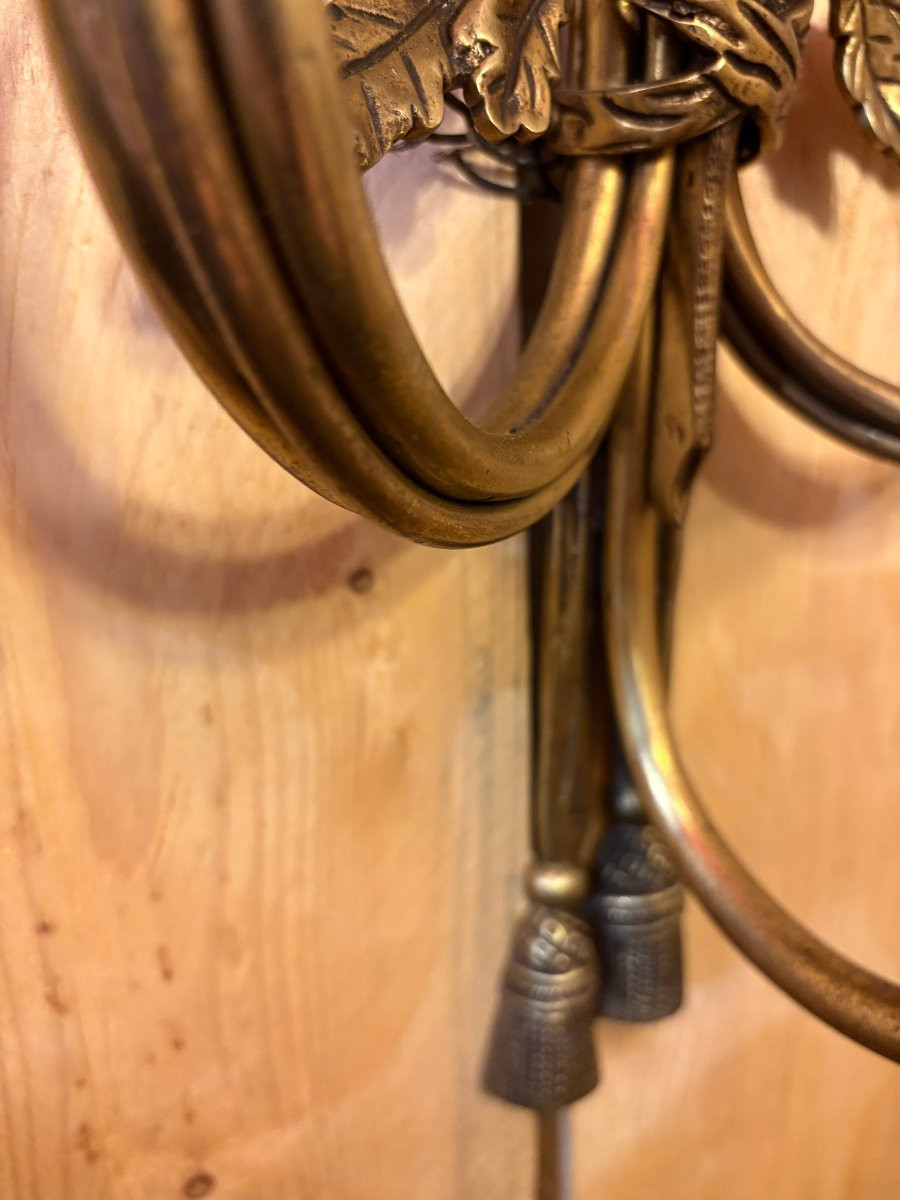 Candleholders Early 20th Century, Electrified.-photo-2